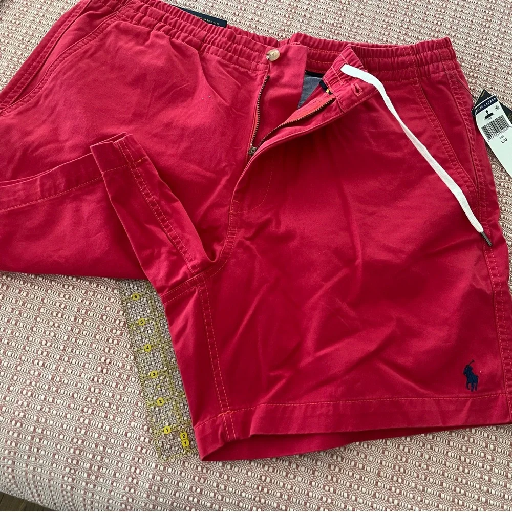 Polo by Ralph Lauren Red Men's Shorts - Picture 3 of 3